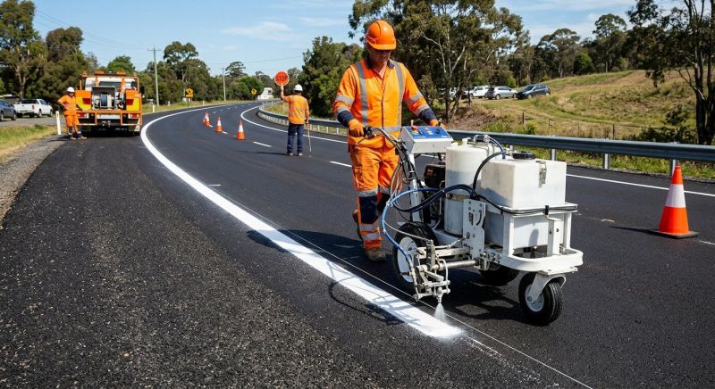 Lane Marking Service in Houston, TX