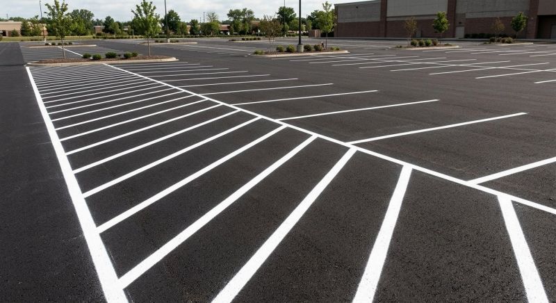 Parking Lot Painting in Acworth, GA