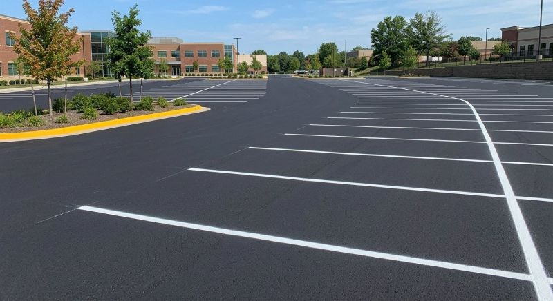 Church Parking Lot Striping in Savannah, GA