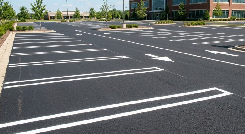 Commercial Asphalt Painting in Los Angeles, CA