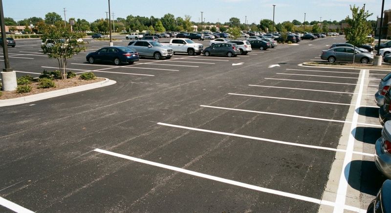 Concrete Parking Lot Striping in Temecula, CA
