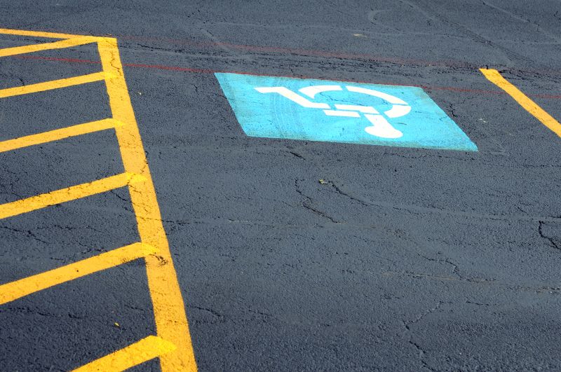 Disability Parking Marking in Gwinnett County, GA