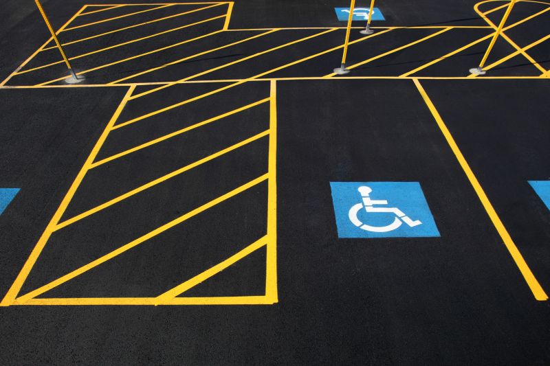 Disability Parking Marking in Palm Springs, CA