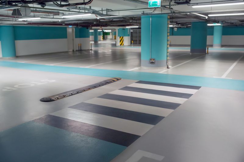 Parking Garage Striping in Los Angeles, CA