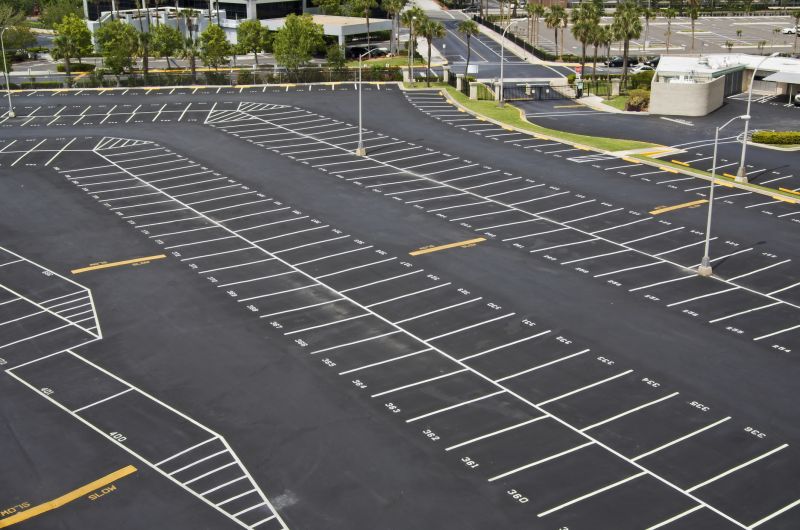 Parking Lot Painting in Houston, TX